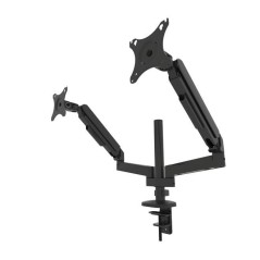 B-Tech Full Motion Twin Screen Desk