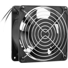 Lanberg Stativblæser 1-pack Sort 120 mm