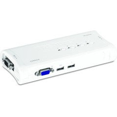 TRENDnet 4-Port USB KVM Switch Kit