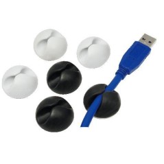 LogiLink KAB0009 cable clamp Black,