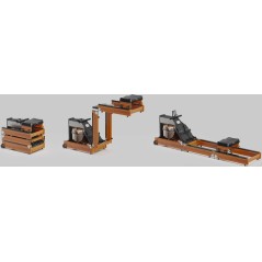 Kingsmith WR1 Romaskine Sammenklappelig Vand Asketræ