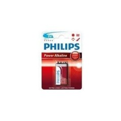 Philips Power Life 9V Standardbatterier