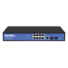 Ernitec Managed Layer 2+ Switch, 8 x