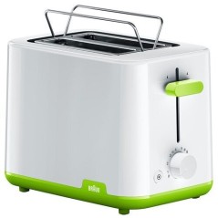 Braun Breakfast1 HT1010GR Brødrister Hvid/grøn