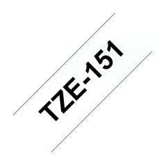 Brother TZe 151 Lamineret bånd (2,4 cm x 8 m) 1kassette(r)