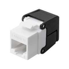 Lanview Cat6 Unshielded flip jack