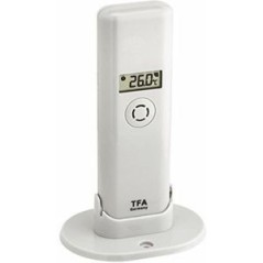 TFA WeatherHub Temperatur- og fugtighedsssensor Hvid