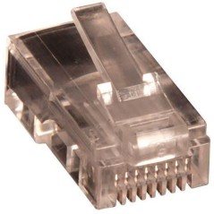 Lanview RJ45 UTP plug Cat5e for AWG