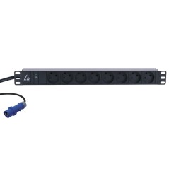 Lanview 19'' rack mount power strip,