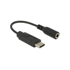 DeLOCK USB 2.0 Lyd adapter 14cm Sort