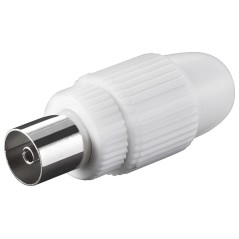 Goobay TV COAXIAL PLUG 9.5 MM FEM -