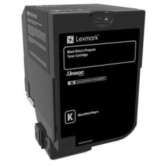 Lexmark Sort 3000 sider Toner 74C20K0