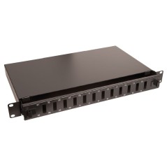 Lanview Fibre patch panel 19" 1U 12