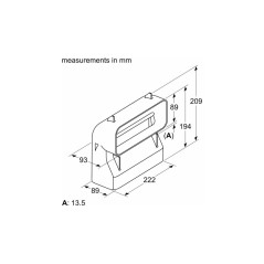Neff Z861SB4 90 graders kanalbue