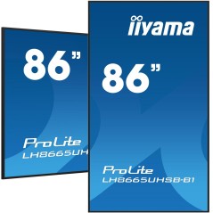 iiyama 86" 3840x2160, UHD IPS panel