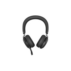 Jabra Evolve2 75 Trådløs Kabling Headset Sort