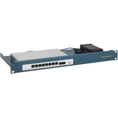 Rackmount IT Mounting bracket - Black - 1U