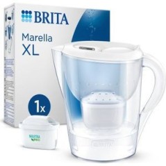 Brita Marella XL Manuel vandfilter 35 L Hvid
