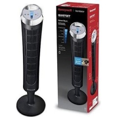 Honeywell QuietSet HY254E4 Køleventilator Tower Sort