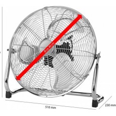 ProfiCare PC-VL 3065 WM Køleventilator Sølv