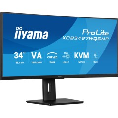 iiyama 34" Business UQHD USB-C Dock
