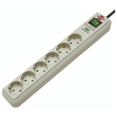 brennenstuhl Eco-Line Strømstødsbeskytter 6-stik 16A
