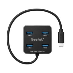 eSTUFF 4 Port USB 3.2 Hub with USB-C