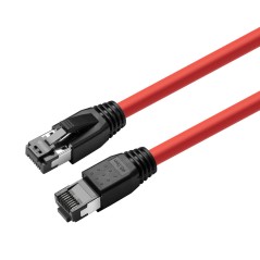 MicroConnect CAT8.1 S/FTP 1m Red LSZH