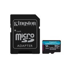 Kingston 64GB microSDXC Canvas Go Plus