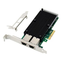 MicroConnect PCIe x4 Dual RJ45 10 GbE X550