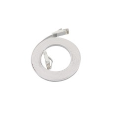 MicroConnect U/UTP CAT6A 1M White Flat
