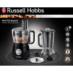 Russell Hobbs Køkkenmaskine 2.5liter 600W Matsort
