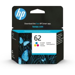 HP 62 Tri-Color Original Ink