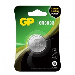 GP LITHIUM BUTTON CELL CR3032