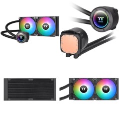 Thermaltake TH240 ARGB Sync V2 Vandkøler 1-pack Sort 120 mm