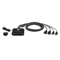 Aten 2-Port USB FHD HDMI Cable KVM