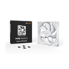 be quiet! Pure Wings 3 Fan 1-pack Hvid 140 mm