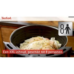 Tefal Easy Fry XXL EY701 Airfryer 1.7kW Sort