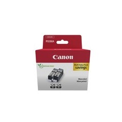 Canon PGI 520BK Twin Pack Sort 341 sider Blækbeholder