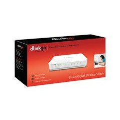 D-Link GO-SW-8G Switch 8-porte Gigabit