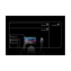 SteelSeries QcK Tastatur- og musepude