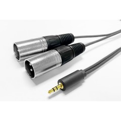 Vivolink 3.5MM CABLE to 2 x XLR male
