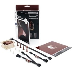 Noctua NF-A6x25 PWM Fan 1-pack Brun Hvid 60 mm