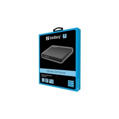 Sandberg USB Mini DVD Burner DVD-brænder Ekstern