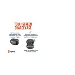 Poly Voyager Free 60+ Trådløs TWS earbuds Sort