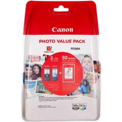 Canon Pg-560Xl Black And Cl-561Xl