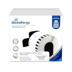 MediaRange Continuous Paper Label, For