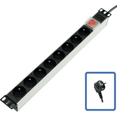 Lanview POWER STRIP 19" - 8 WAY -