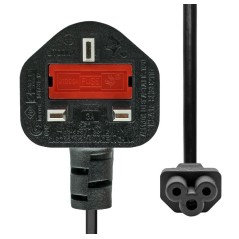 ProXtend Power Cord UK to C5 Angled 2M