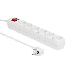 ProXtend Schuko Power Strip 6-way 5M